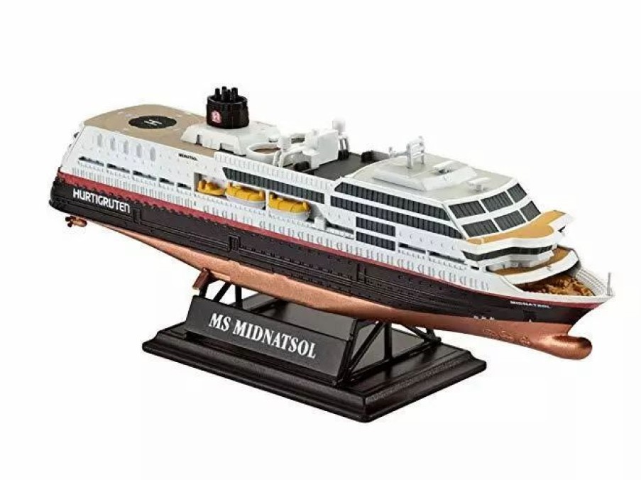 Plastic Ship Models * | Revell 1/1200 Ms Midnatsol (Hurtigruten) 05817 Plastic Model Kit