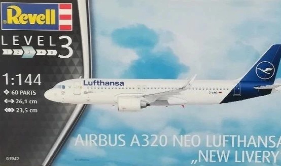 Plastic Aircraft Models * | Revell 1/144 Airbus A320 Neo 03942 Plastic Model Kit