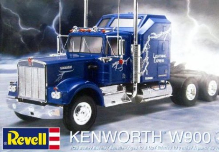 Plastic Civilian Vehicles * | Revell 1/25 Kenworth W900 1507 Plastic Model Kit