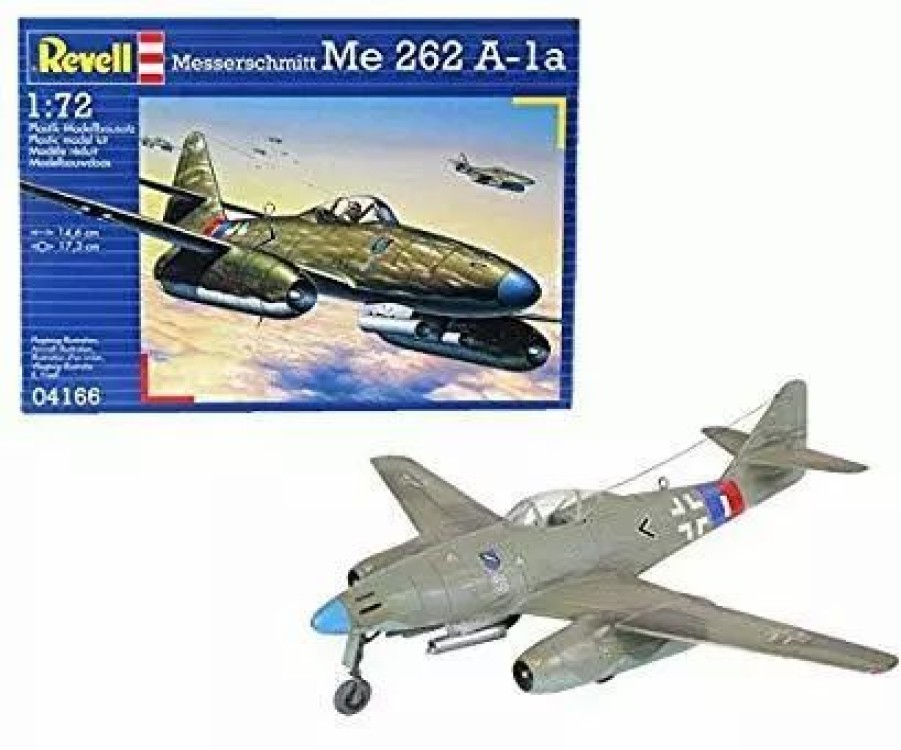 Plastic Aircraft Models * | Revell 1/72 Messerschmitt Me 262 A1A 04166 Plastic Model Kit