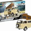 Plastic Civilian Vehicles * | Revell 1/24 Vw T2 Camper (Easy Click) 07676 Plastic Model Kit