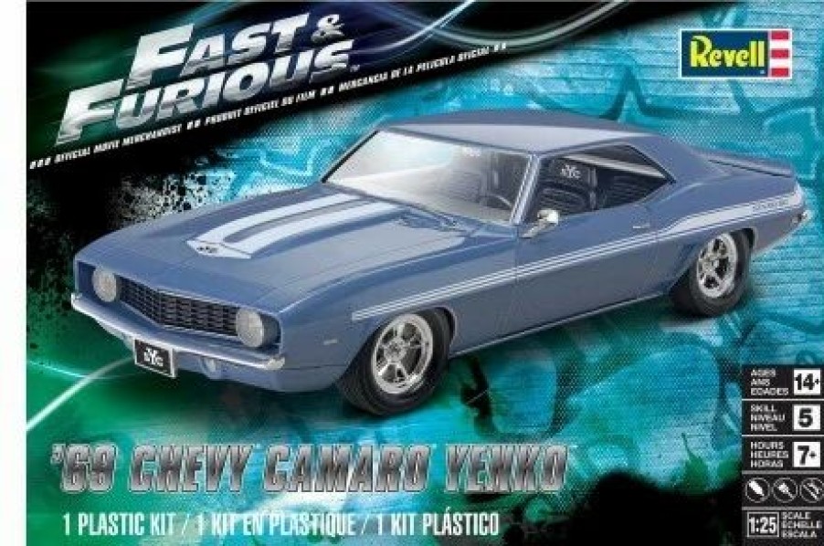 Plastic Civilian Vehicles * | Revell 1/25 '69 Chevy Camaro Yenko 14314 Plastic Model Kit