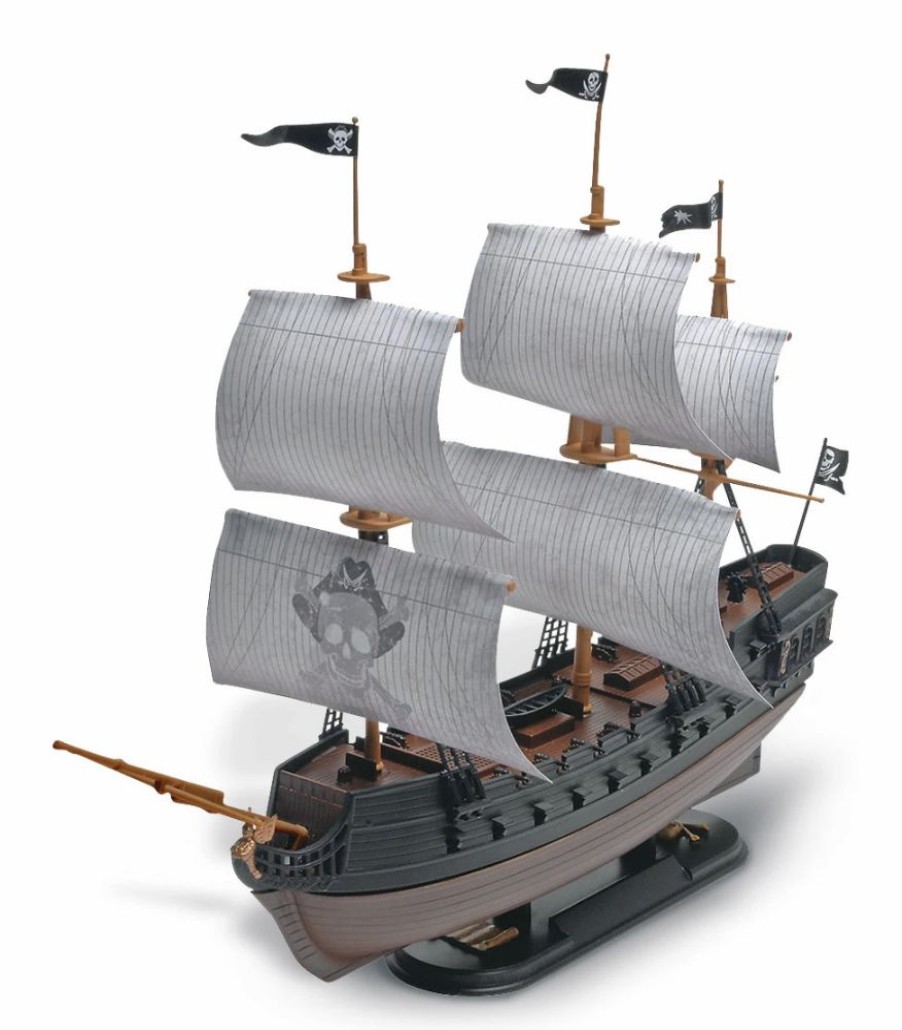 Plastic Ship Models * | Revell 1/350 Black Diamond Pirate Ship 11971 Plastic Model Kit