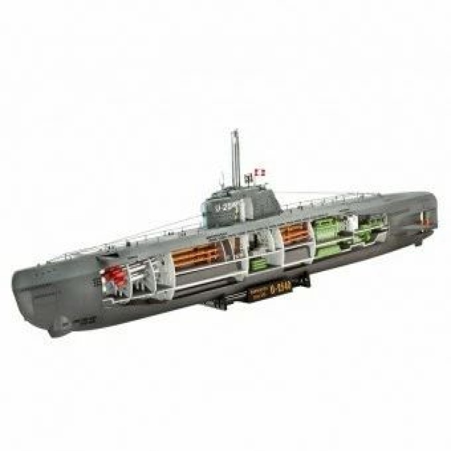 Plastic Ship Models * | Revell 1/144 U-Boat Type Xxi With Interior 05078 Plastic Model Kit