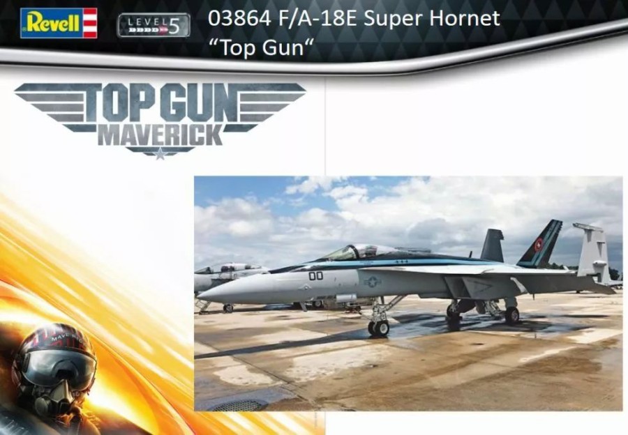 Plastic Aircraft Models * | Revell 1/48 F/A-18E Super Hornet "Top Gun"