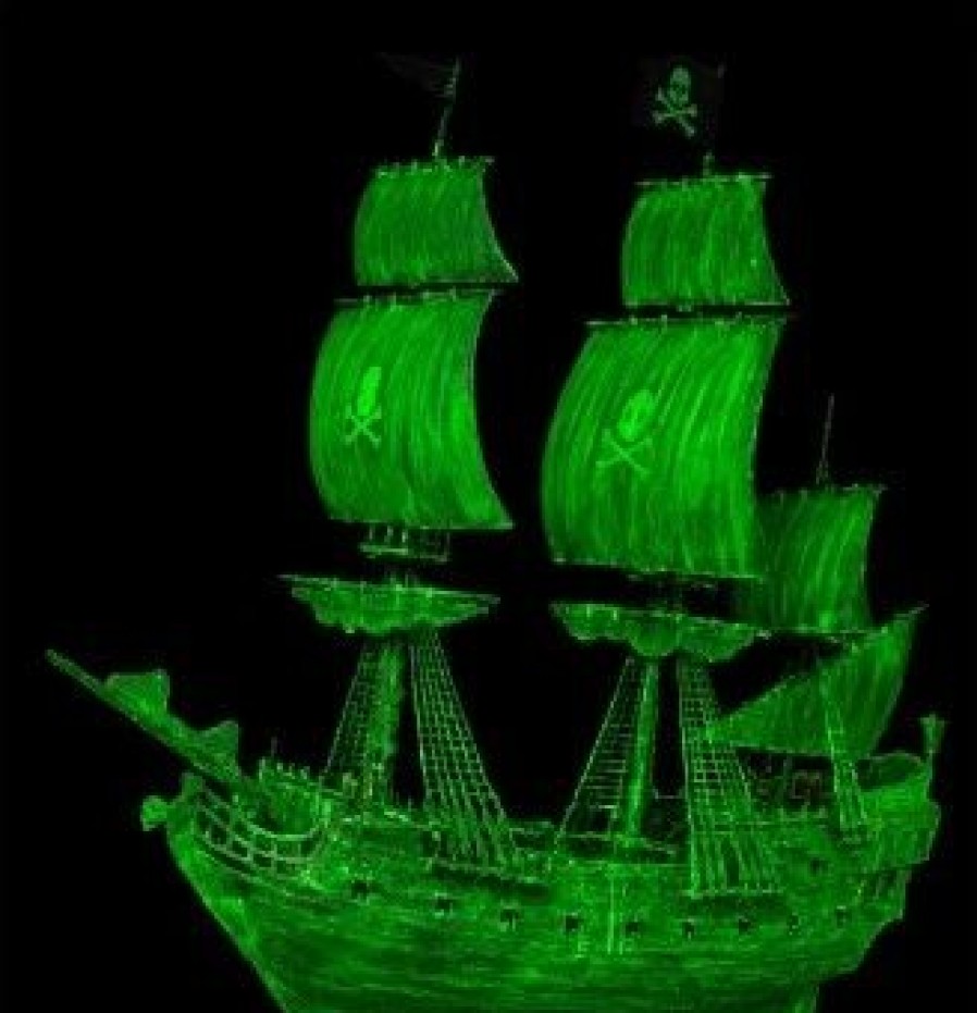 Plastic Ship Models * | Revell 1/500 Ghost Ship Includes Night Colour Plastic Model Kit 05435