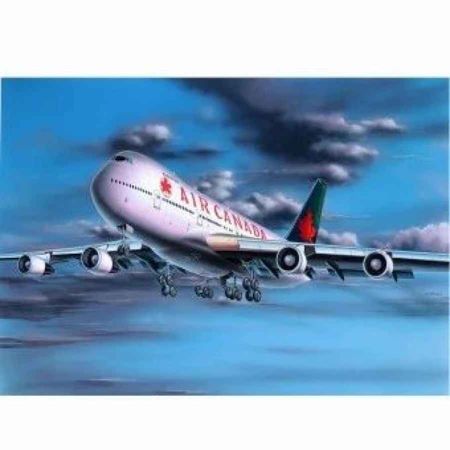 Plastic Aircraft Models * | Revell 1/390 Boeing 747 Air Canada 04210 Plastic Model Kit