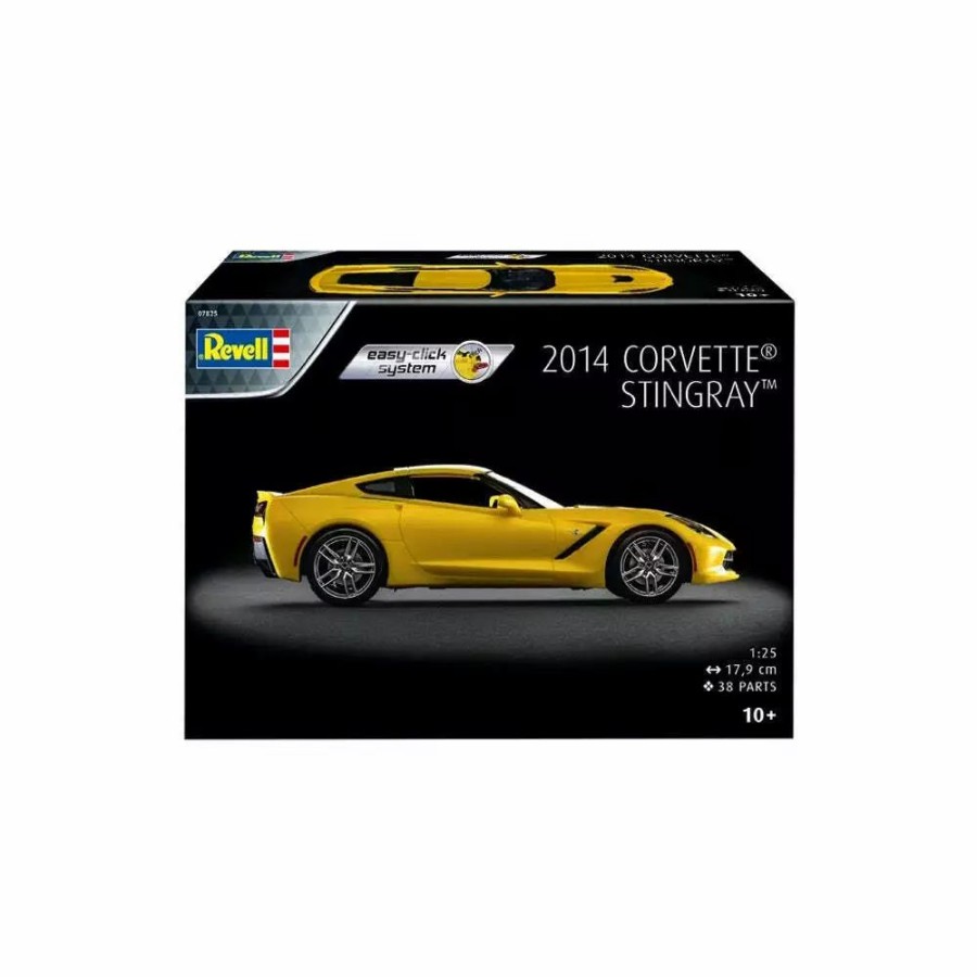 Plastic Civilian Vehicles * | Revell 1/25 2014 Corvette Stingray Plastic Model Kit 07825