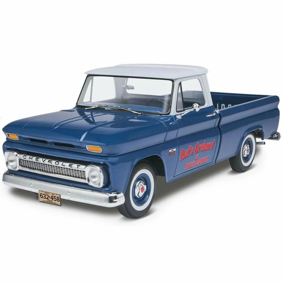 Plastic Civilian Vehicles * | Revell 1/25 '66 Chevy Fleetside Pickup 17225 Plastic Model Kit