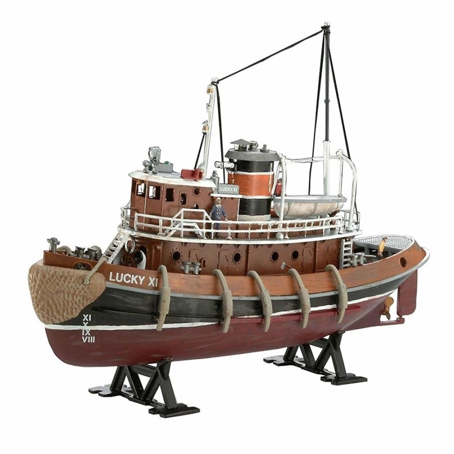 Plastic Ship Models * | Revell 1/108 Model Set Harbour Tug Boat 65207 Plastic Model Kit