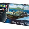 Plastic Ship Models * | Revell 1/72 Patrol Torpedo Boat Pt-588/Pt-579 05165 Plastic Model Kit