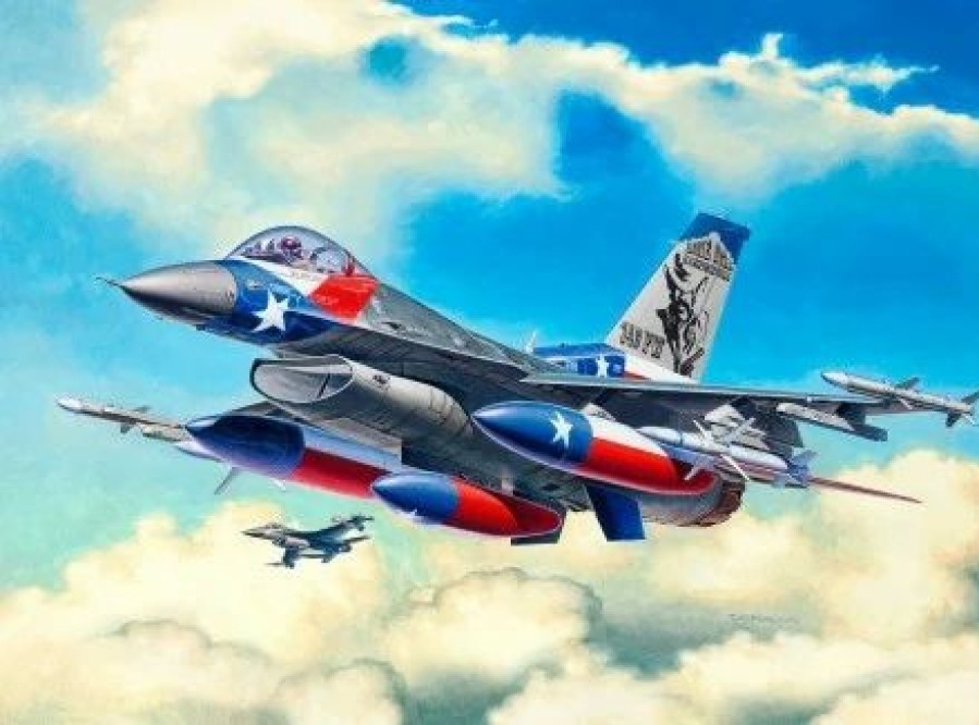 Plastic Aircraft Models * | Revell 1/144 F-16 Usaf 03992 Plastic Model Kit