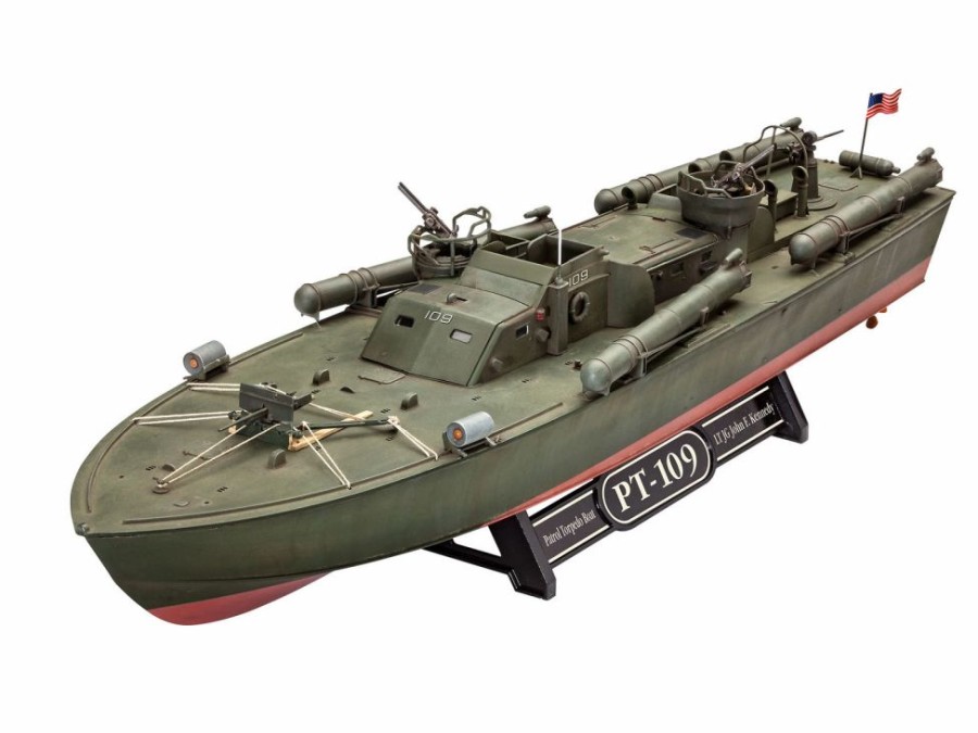 Plastic Ship Models * | Revell 1/72 Patrol Torpedo Boat Pt-109 Model Set