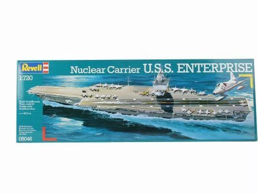 Plastic Ship Models * | Revell 1/720 Uss Enterprise 05046 Plastic Model Kit