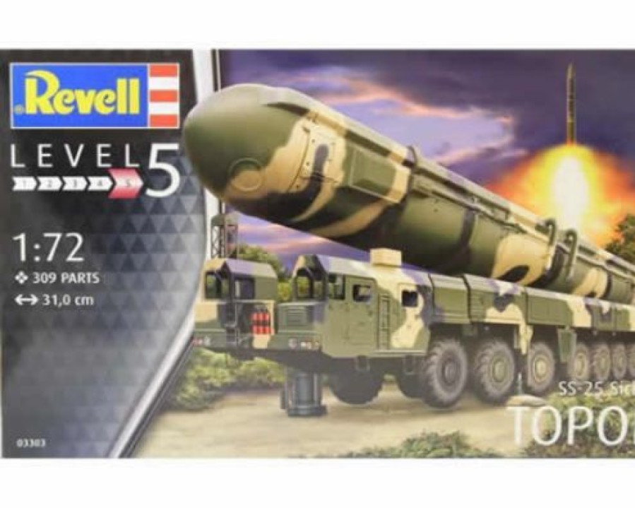 Plastic Military Land Kits * | Revell 1/72 Topol Ss-25 Sickle 03303 Plastic Model Kit