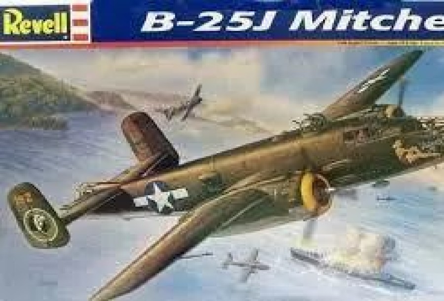 Plastic Aircraft Models * | Revell 1/48 B-25J Mitchell 15512 Plastic Model Kit