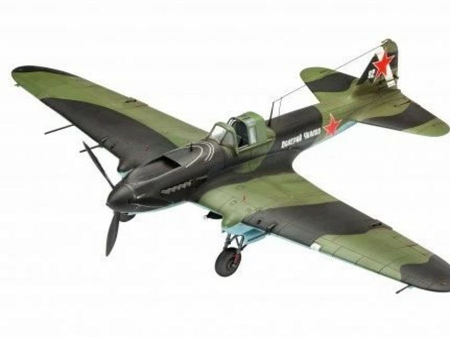 Plastic Aircraft Models * | Revell 1/48 Il-2 Stormovik 03932 Plastic Model Kit