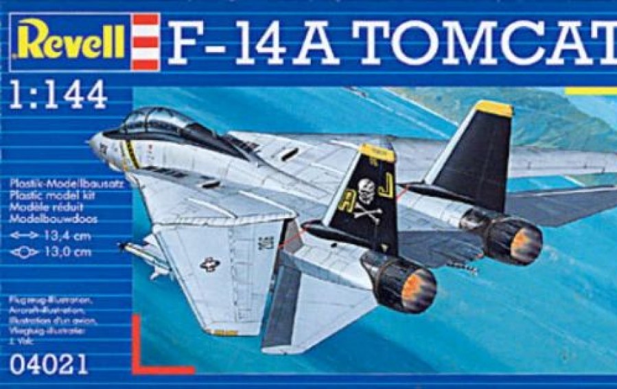 Plastic Aircraft Models * | Revell 1/144 F-14A Tomcat 04021 Plastic Model Kit