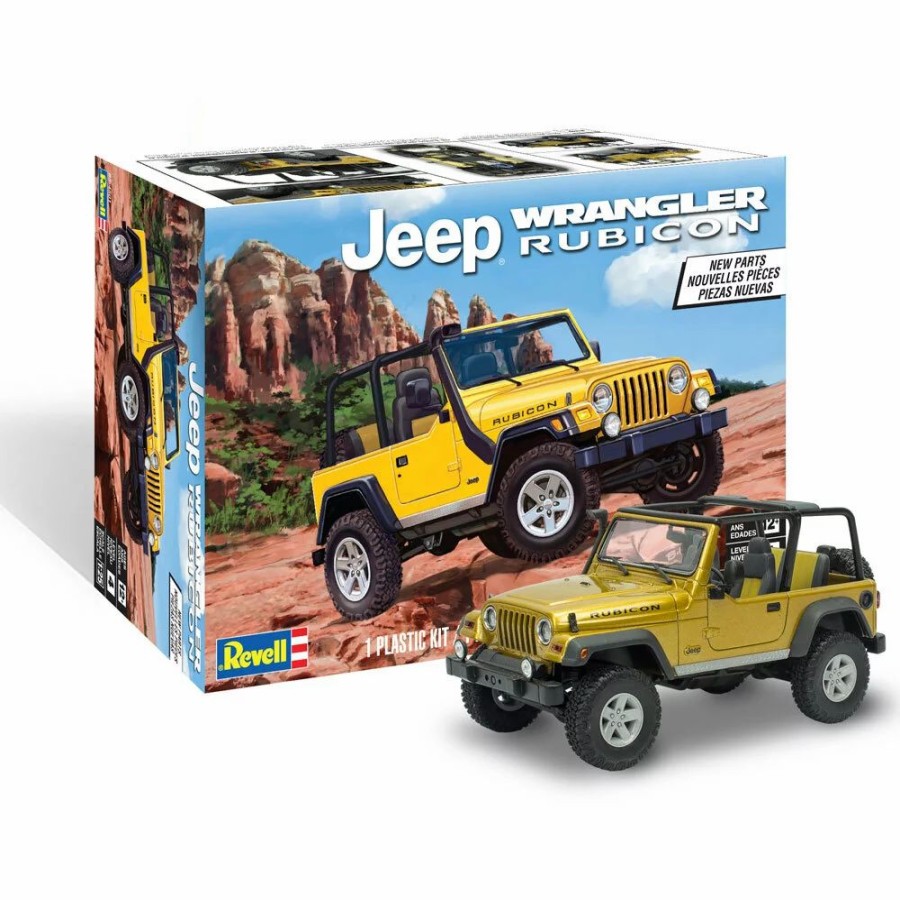 Plastic Civilian Vehicles * | Revell 1/25 Jeep Wrangler Rubicon Special Release 14501 Plastic Model Kit