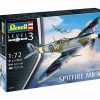 Plastic Aircraft Models * | Revell 1/72 Supermarine Spitfire Mk.V B 03897 Plastic Model Kit