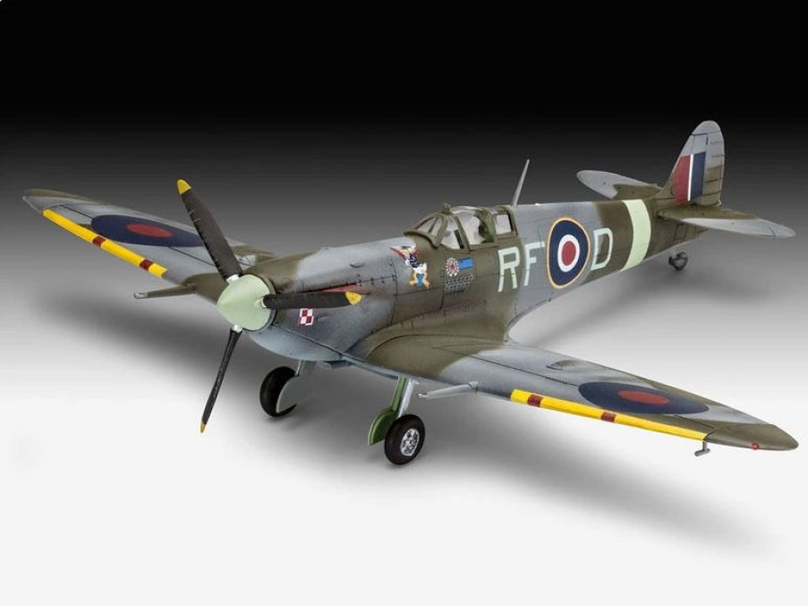 Plastic Aircraft Models * | Revell 1/72 Supermarine Spitfire Mk.V B 03897 Plastic Model Kit