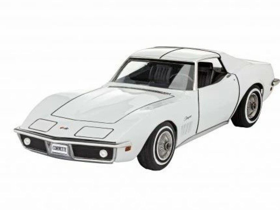 Plastic Civilian Vehicles * | Revell 1/32 Corvette C3 07684 Plastic Model Kit