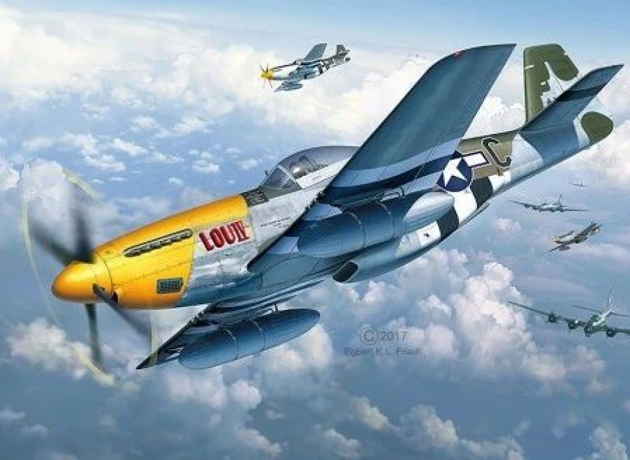 Plastic Aircraft Models * | Revell 1/32 P-51D Mustang 03944 Plastic Model Kit