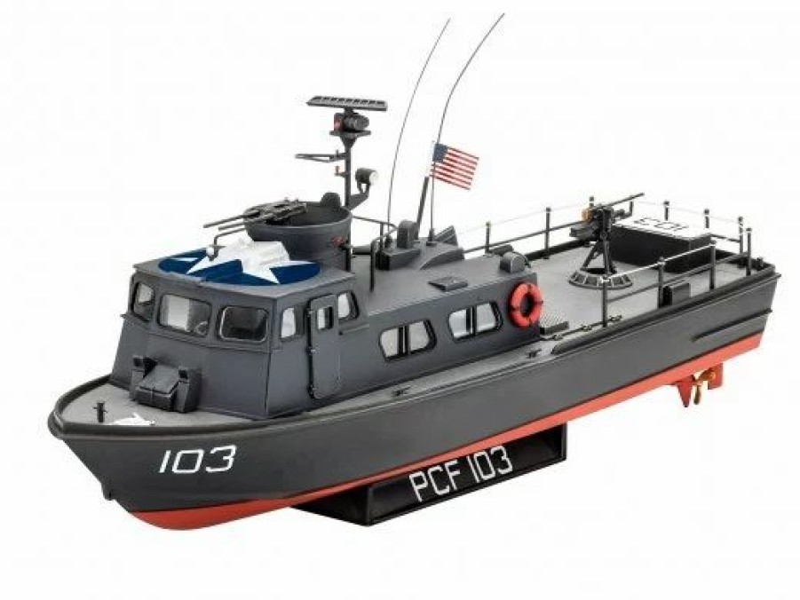 Plastic Ship Models * | Revell 1/72 Us Navy Swift Boat Mk.Ii Model Set 65176 Plastic Model Kit