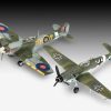 Plastic Aircraft Models * | Revell 1/72 Combat Set Bf109G-10 & Spitfire Mk.V