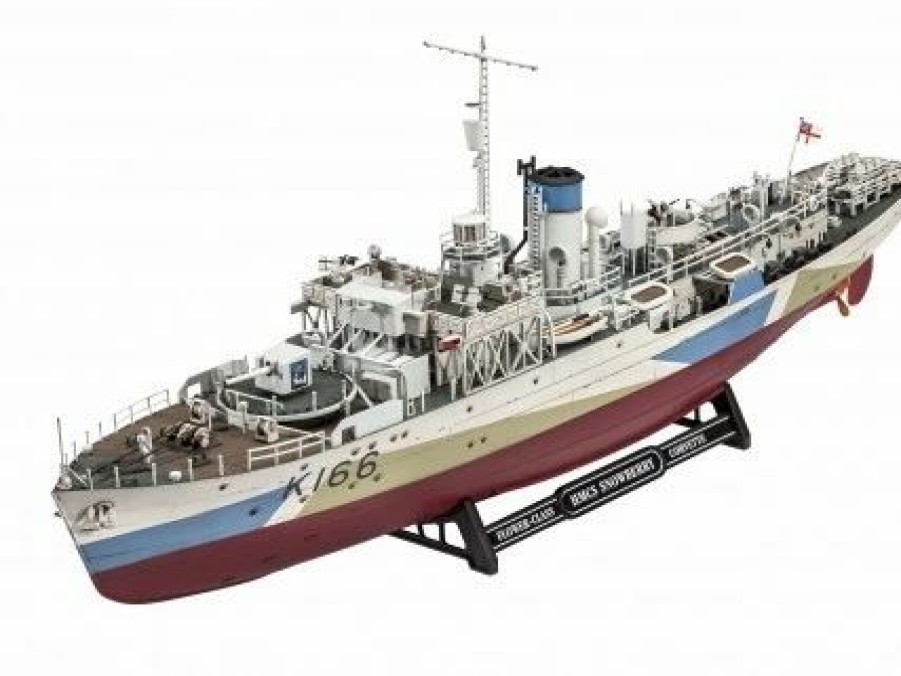 Plastic Ship Models * | Revell 1/144 H.M.C.S Flower Class Snowberry 05132 Plastic Model Kit