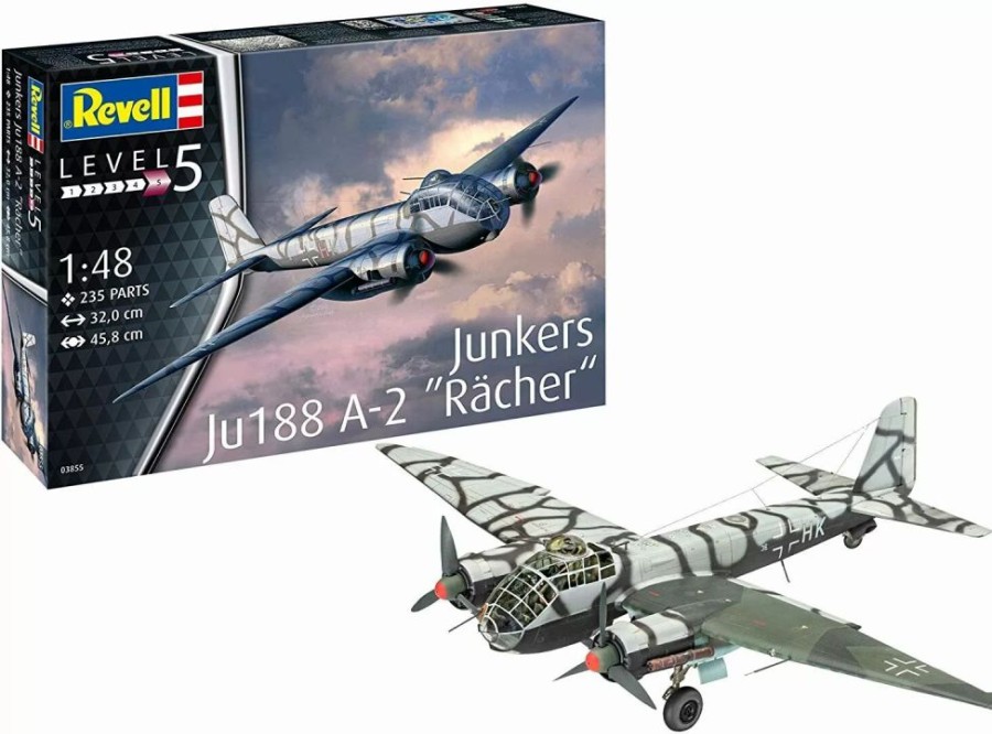 Plastic Aircraft Models * | Revell 1/48 Junkers Ju188 A-1 "Racher"