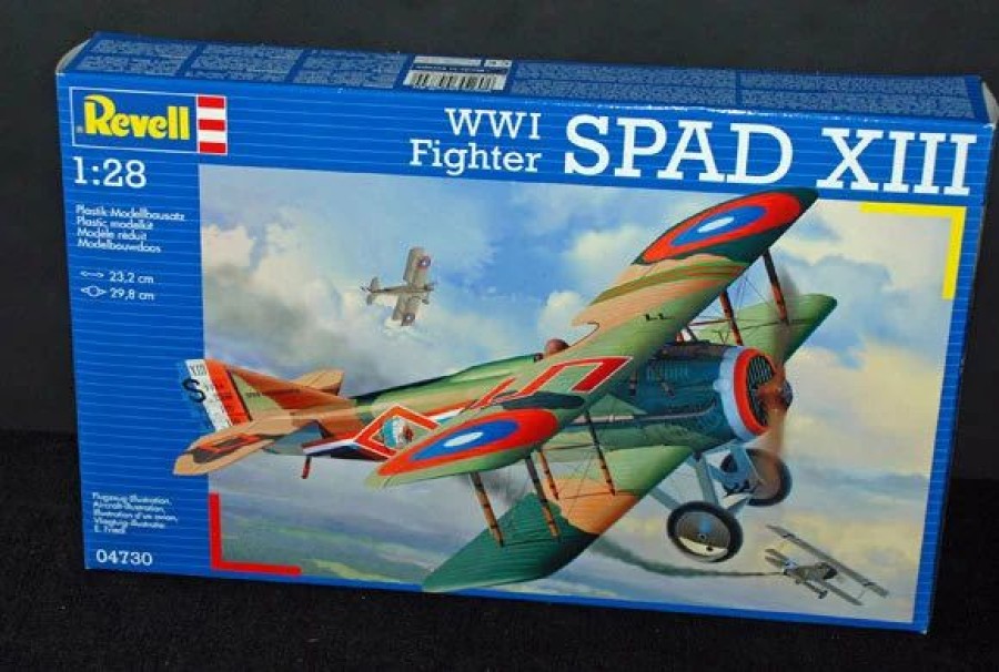 Plastic Aircraft Models * | Revell 1/48 Spad Xii Later Version 04657 Plastic Model Kit