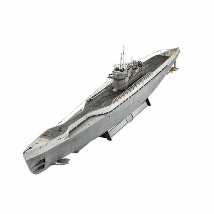 Plastic Ship Models * | Revell 1/144 German Submarine Type Ix C/40 Plastic Model Kit [05167]