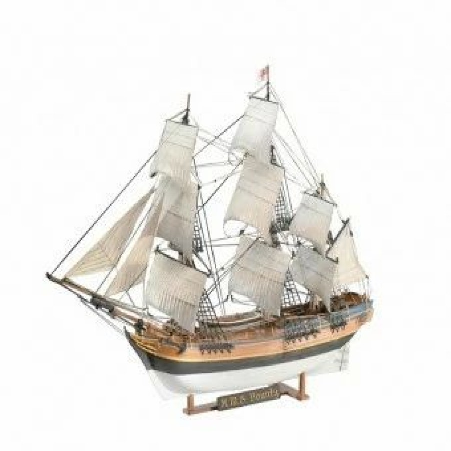 Plastic Ship Models * | Revell 1/110 H.M.S Bounty 05404 Plastic Model Kit