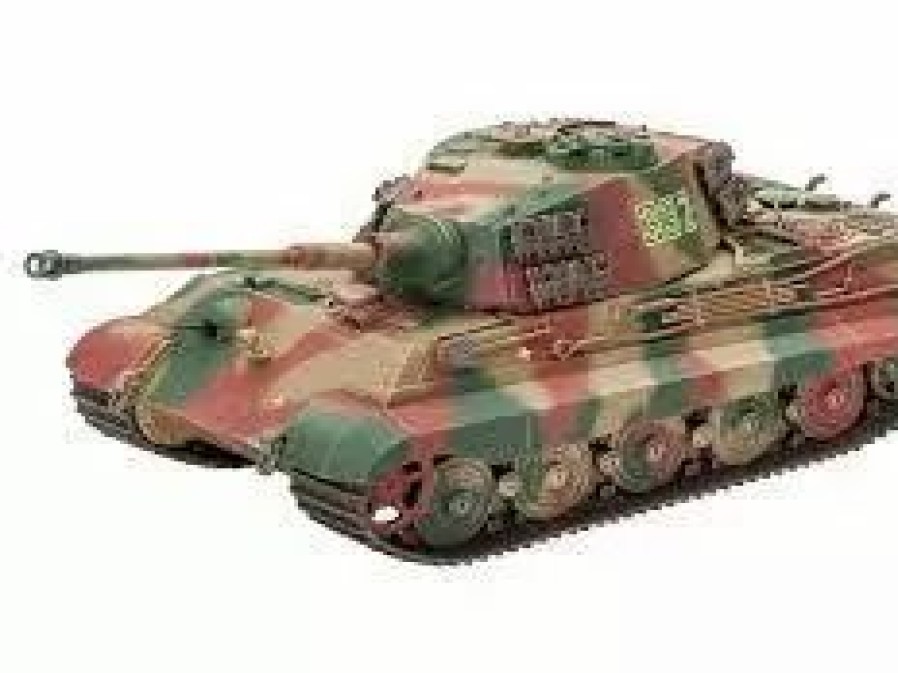 Plastic Military Land Kits * | Revell 1/35 Tiger Ii Ausf. B (Henschel Turret) 03249 Plastic Model Kit