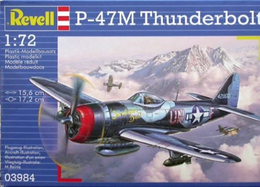 Plastic Aircraft Models * | Revell 1/72 P-47M Thunderbolt 03984 Plastic Model Kit