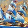 Plastic Ship Models * | Revell 1/96 English Man O'War 05429 Plastic Model Kit