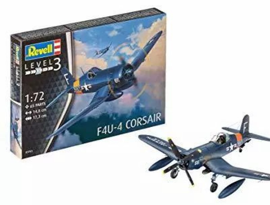 Plastic Aircraft Models * | Revell 1/72 F4U-4 Corsair 03955 Plastic Model Kit