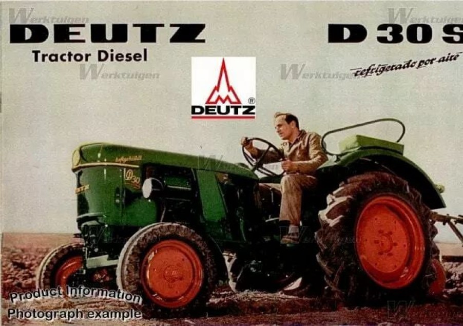 Plastic Civilian Vehicles * | Revell 1/24 Deutz D30 Tractor 07821 Plastic Model Kit