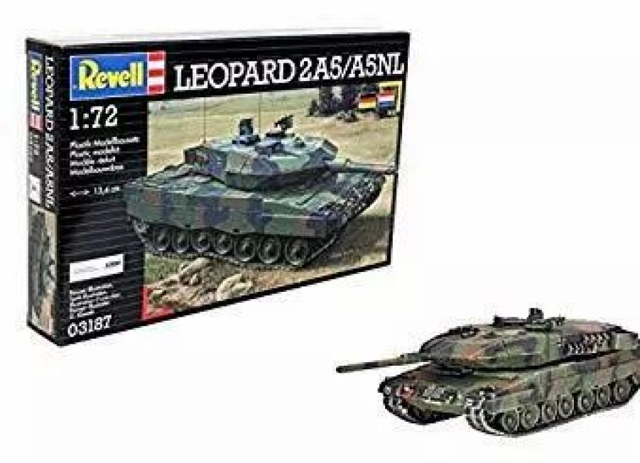 Plastic Military Land Kits * | Revell 1/72 Leopard 2A5/A5Nl 03187 Plastic Model Kit